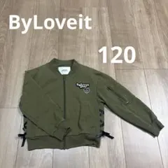 【ByLoveit】カーキ ブルゾン ジャケット