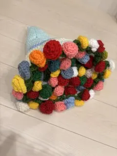 花束ブランケット インテリア