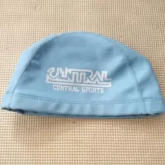 CENTRAL SPORTS 水泳帽 Lサイズ 水色