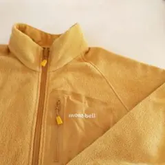 mont-bellクリマプラス100ジャケット　レディース　黄色　Мサイズ