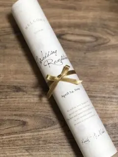 結婚式 席次表 席札