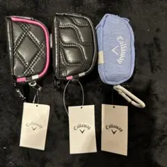 Callaway ゴルフ ボールポーチ3点セット