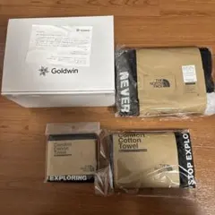 未使用　ノースフェイス　タオル3点セット　株主優待品