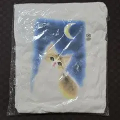 【新品未使用】Fruit of the Loom 猫 ネコ 子ネコ Tシャツ Mのサムネイル