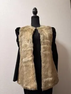 Zara fur coat