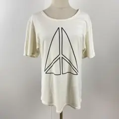 訳あり ADONUST.Y アドナスティ Tシャツ カットソー ビックロゴ M