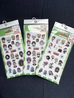 【正規品】HUNTER×HUNTER 立体デコシール3枚セット
