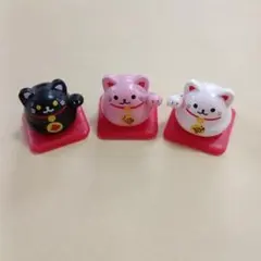招き猫　ミニチュアセット　猫　ネコ　縁起物のサムネイル