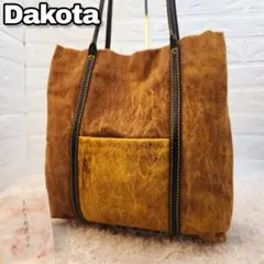 【極希少】Dakota ダコタ トートバッグ 柿渋染め キャンバス レザー A4のサムネイル