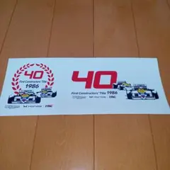 HONDA hrc 40周年記念ステッカー