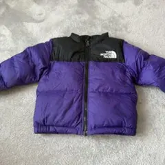 キッズ　THE NORTH FACE ヌプシ　18-24M 紫/黒のサムネイル