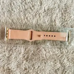 ❤️未使用❤️ Appleウォッチコンパチブル　レザーバンドピンク　42/44MM