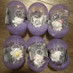 サンリオキャラクターズ めじるしアクセサリー ふわふわスノー コンプリートセット