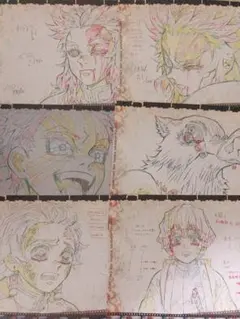 鬼滅の刃 ランチョンマット 鬼滅 無限列車 煉獄 猗窩座 炭治郎 善逸 伊之助