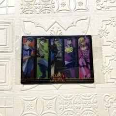 ジョジョの奇妙な冒険 ウエハース カード 1部～5部主人公集合