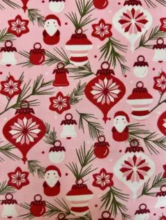 【クリスマス】 Once upon a Christmas 生地110×50