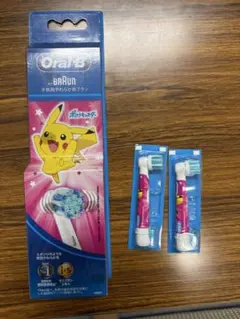 Braun Oral-B ピカチュウ 替えブラシ 2個入り×3セット - メルカリ