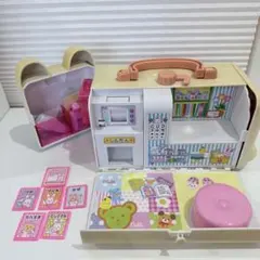 当時物・シール未貼】ママは小学4年生 おせわバッグ 箱付 小物完品