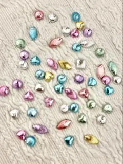 貝殻模様/アクリルパーツ　レジン/