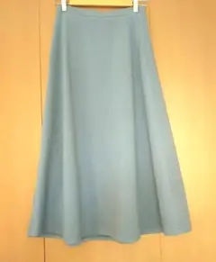 フレアスカート　水色