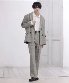 G.O.C セットアップ　ダブルテーラード　フレアスラックス