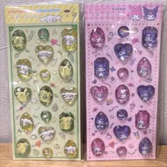 【新品未開封、正規品】ストーンシール プリン シナモロール クロミ マイメロ