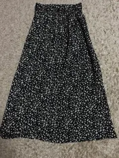 スカート ヒョウ柄　ロングスカート　マキシ丈　レオパード　アニマル柄 レディース