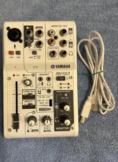 YAMAHA AG03とマイクセット 引き取り優先 YAMAHA AG03マイクの本数