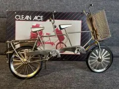 CLEAN ACE 自転車型 タバコ ライター スタンド アンティークのサムネイル