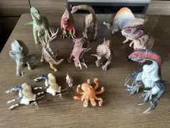 シュライヒ　フィギュアセット 恐竜など　14個
