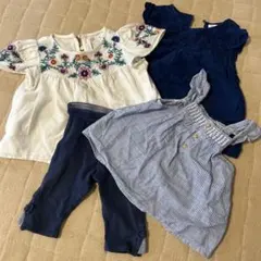 ZARA baby girl トップス ＆ パンツ　4点セット 86cmのサムネイル