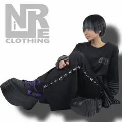 NieR 春用SIDE装飾付きLOGO PANTS