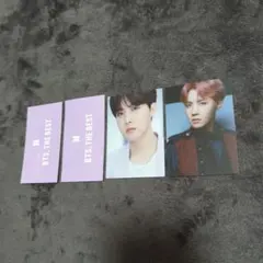 BTS THE BEST　J-HOPE　カード　2枚