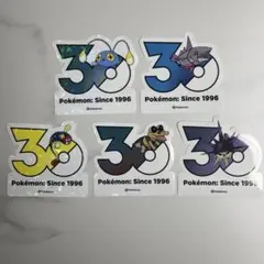 韓国限定 ポケモン 30周年記念 ステッカー 3枚セット - メルカリ