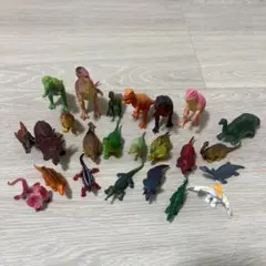 恐竜.爬虫類フィギュアセット 24体