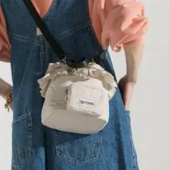 値下　アウトドアプロダクツ 別注キルティング フリル ポケット ショルダーバッグ