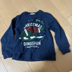 H&M クリスマス恐竜 トレーナー 4T