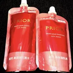 プリオール 薬用 高保湿化粧水・乳液 （とてもしっとり）詰替用/2点セットのサムネイル
