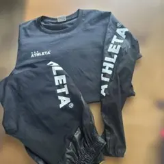 ATHLETA ピステウェア 上下　ブラック 160