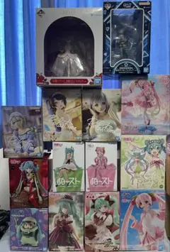 新品未開封まとめ売り15体】初音ミク フィギュア 桜ミク ぬースト