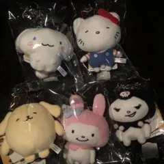 ドンキホーテ　サンリオ　にしむらゆうじ　ぬいぐるみバッグチャーム　コンプリート