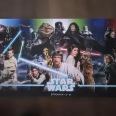 スターウォーズ　スカイウォーカー・サーガ スペシャルポスター　タイトーくじ