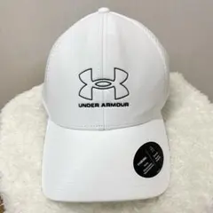 【UNDER ARMOUR】 キャップ ゴルフ　ホワイト