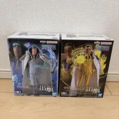 「ワンピース」 THE出航 LOGIA- 黄猿　青雉　2体セット