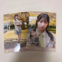 ニアジョイ 藤沢莉子 生写真 セミコンプ 電話番号教えて 歌唱衣装