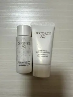 DECORTE AQ リペアスムースシャンプー＆コンディショナー サンプル