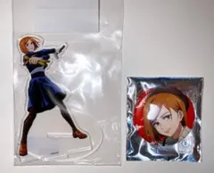 呪術廻戦 釘崎野薔薇 アクスタ＆タワレコ缶バッジセット