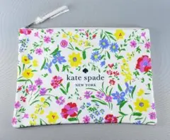 新品未使用！kate spade フラワープリントポーチ kate spade NEW YORK - ケイトスペード 新品未使用 フラワー