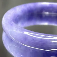 の*お様 【一点物】✨天然紫翡翠A貨 バングル 運気上昇 魔除け 繁栄 