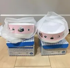 パンどろぼうブロッコリーくじ スタッキングボウルD賞　おにぎりぼうや　2点セット